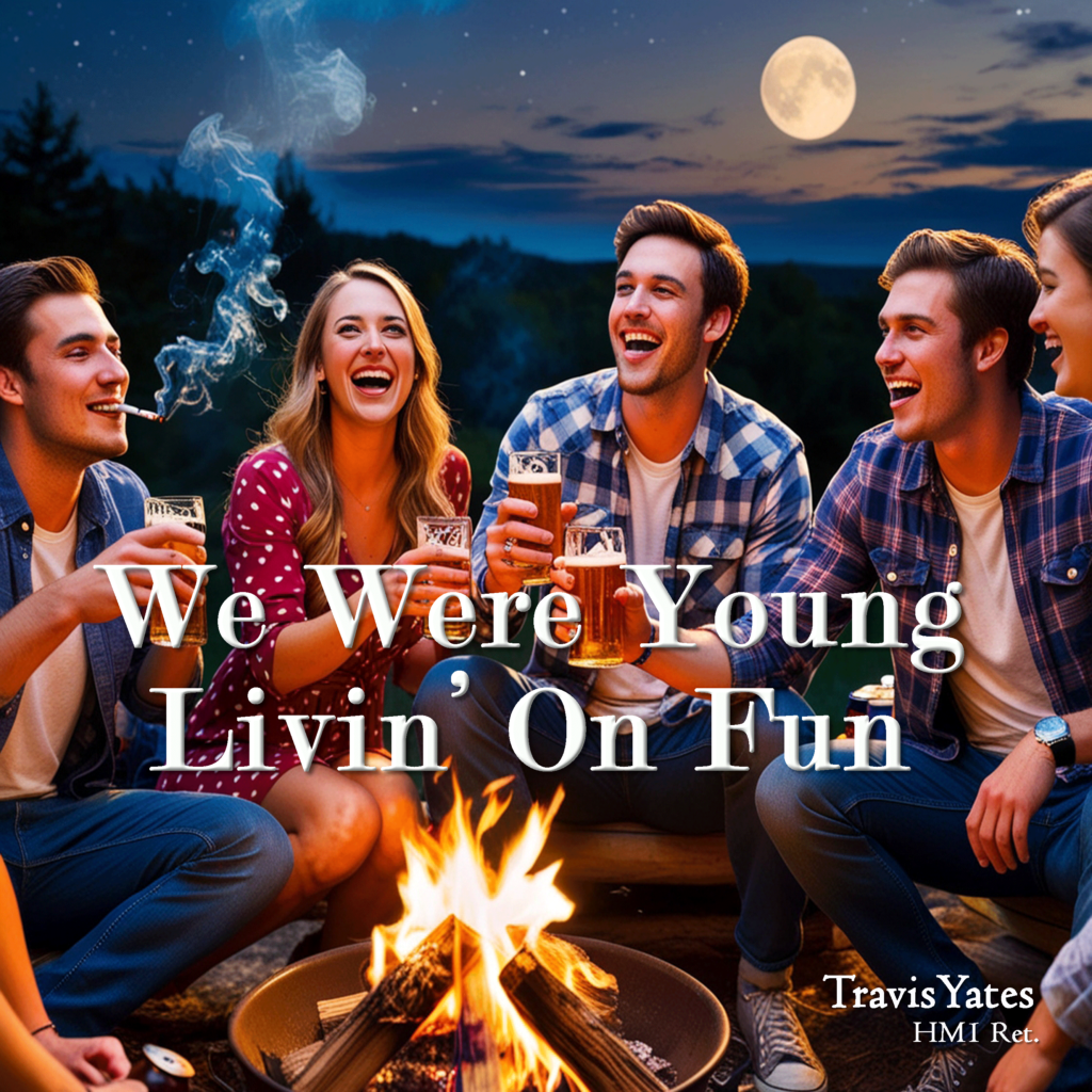 We Were Young Livin' On Fun by Travis Yates HM1 Ret. Singer - Songwriter - Guitarist - Bassist