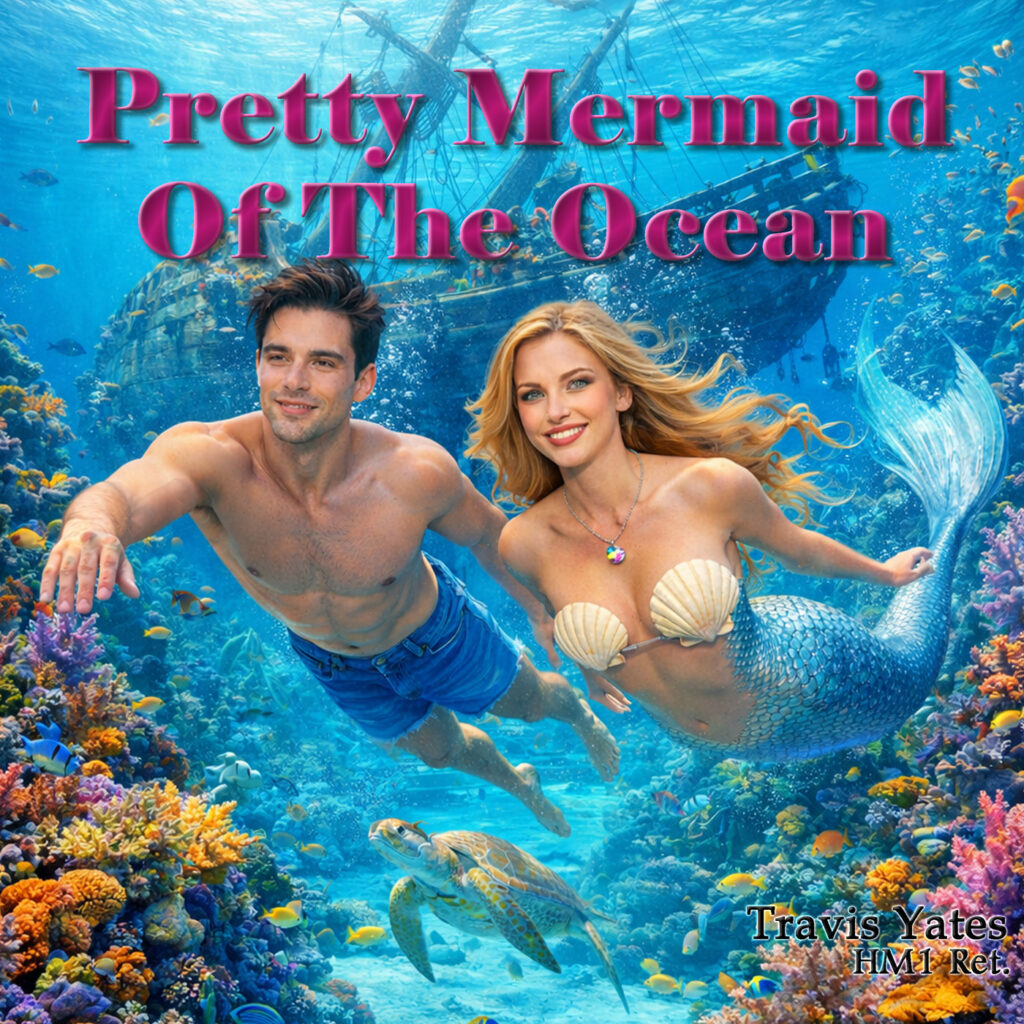 Pretty Mermaid Of The Ocean by Travis Yates HM1 Ret. Singer - Songwriter - Guitarist - Bassist