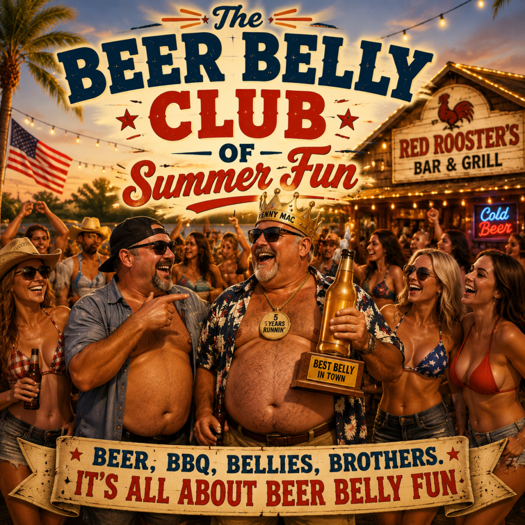 The Beer Belly Club Of Summer Fun by Travis Yates HM1 Ret. Singer - Songwriter - Guitarist - Bassist